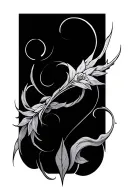 Anagram tattoo design idea