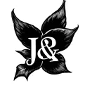 J & p hidden tattoo design idea