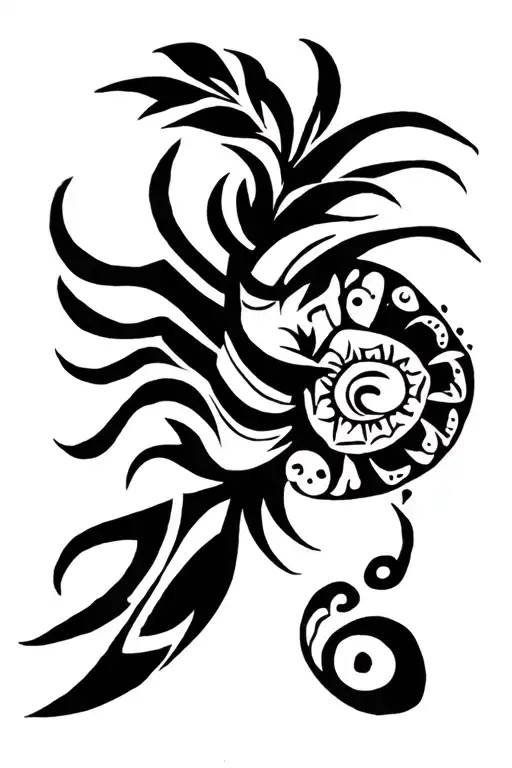 Haitian Voodoo tattoo design idea