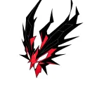 Yveltal Pokémon tattoo design idea