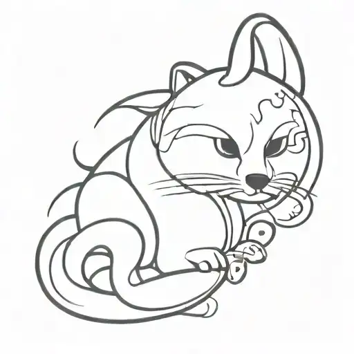 Trending meme inspired tattoo  tattoo design idea