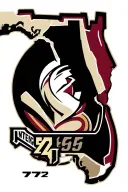Florida state outline 772 within outline wrestling symbol and 95 interstate sign tattoo design idea