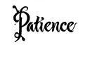 "Patience" tattoo design idea