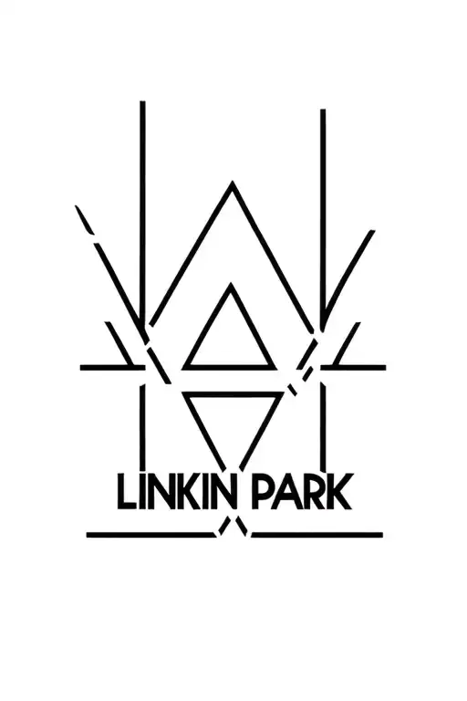 linkin park logo tattoo design idea