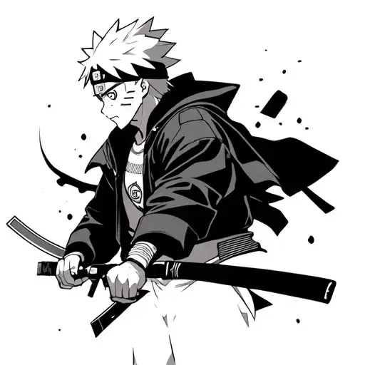 Boruto Karma tattoo design idea