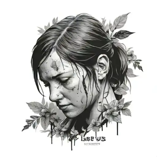 the last of us ellie tattoo tattoo design idea