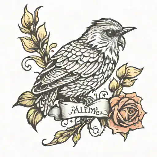 all that is mine i carry with me tattoo design idea