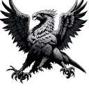 Griffins tattoo design idea