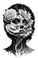 Dissociative Identity Disorder tattoo design idea