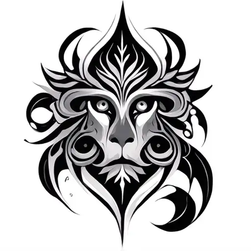 Tribal And Meanings tattoo design idea