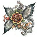 ken carson tattoo design idea