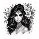 Shivani tattoo design idea