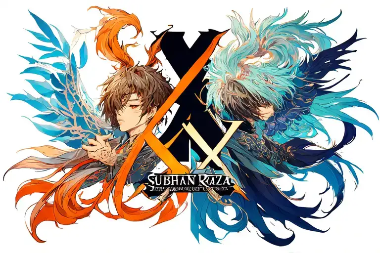 "Subhan X Raza" Subhan X Raza tattoo design idea