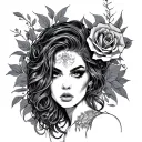 Slut tattoo design idea