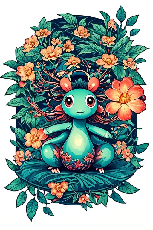 Pikmin tattoo design idea