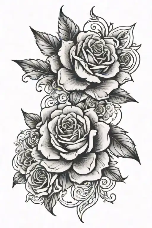1st wedding anniversary  tattoo design idea