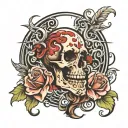 sin of wrath deadly sin tattoo design idea