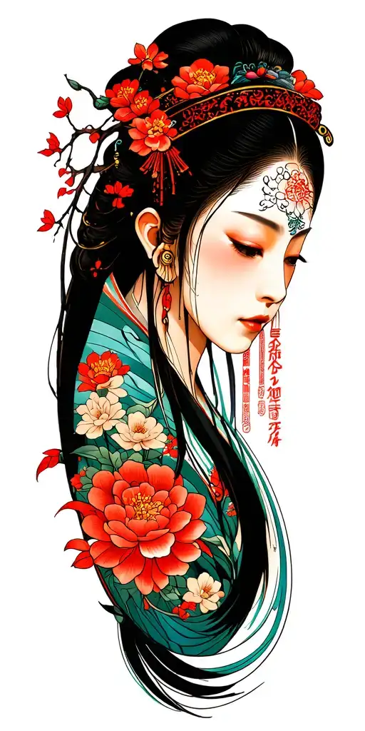 sysyphus zen garden tattoo design idea