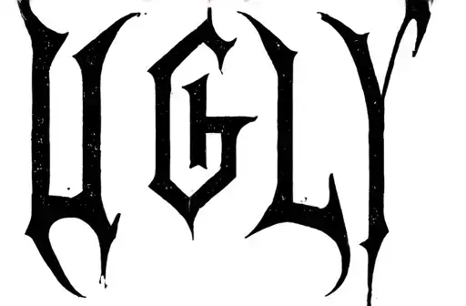 "Ugly" tattoo design idea