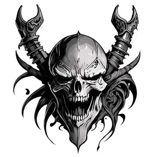 overlord tattoo design idea