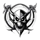 overlord tattoo design idea