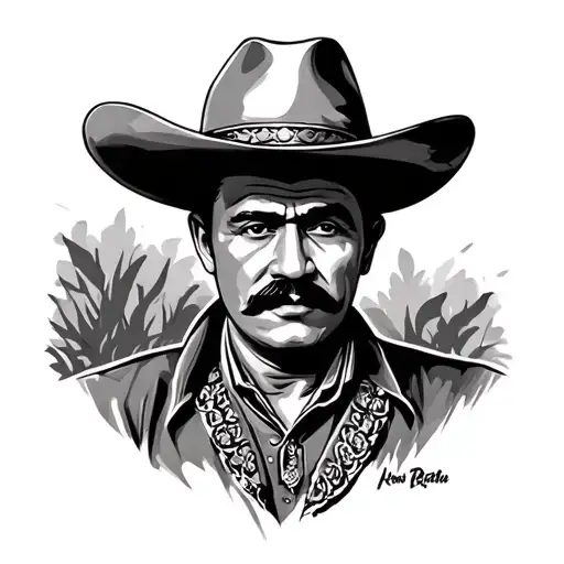 Pancho Villa tattoo design idea