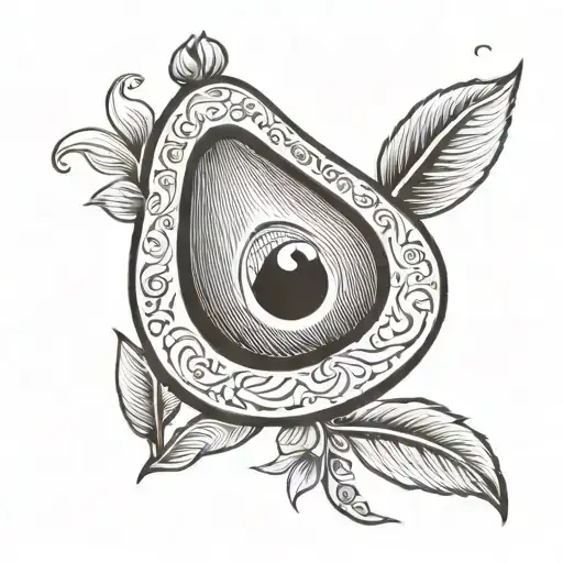 the Portuguese word avo in remembrance of my grandfather  tattoo design idea