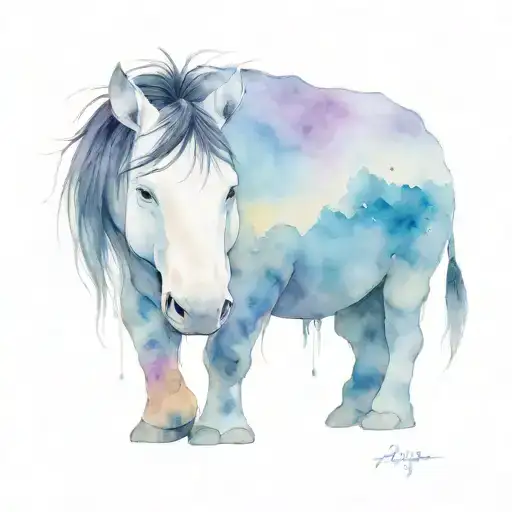 eeyore tattoo design idea