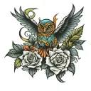 oregon tattoo design idea