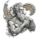 zeus poseidon and hades hand tattoo design tattoo design idea