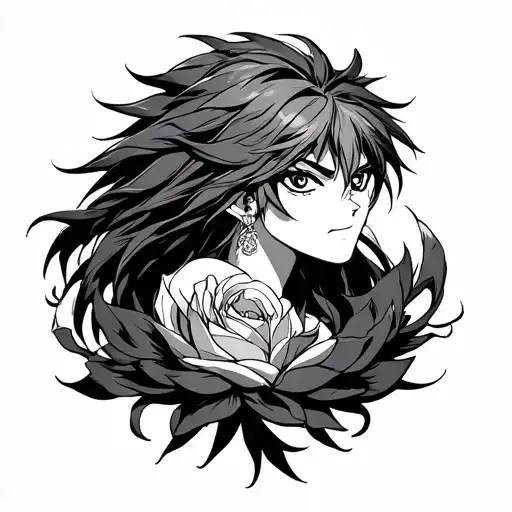 fairy tail anime tattoo design idea