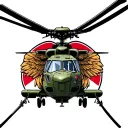 Blackhawk Helicopter tattoo design idea