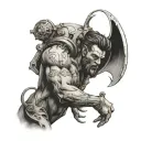 atlas tattoo design idea