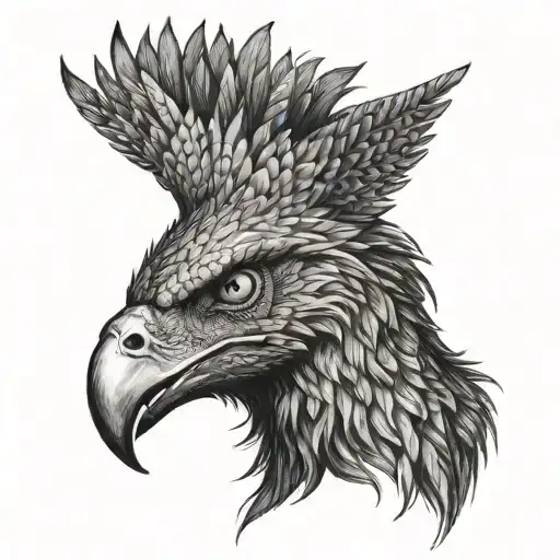fenix coming tattoo design idea