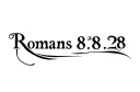 "Romans 8:28" "Romans 8:28" tattoo design idea
