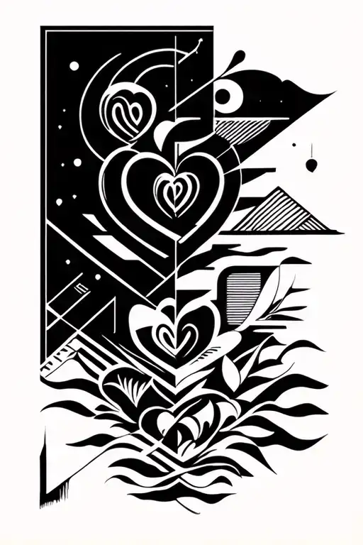 love that is impossible  tattoo design idea