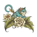 Mariana , jasmine tattoo design idea