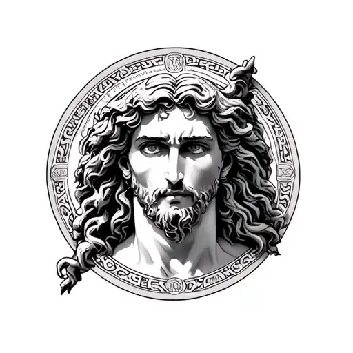 atlas greek mythology tattoo design idea