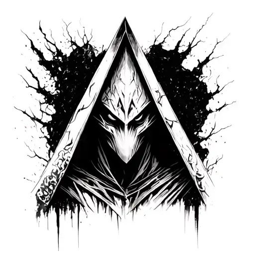 Silent hill 2 featuring Pyramid head tattoo design idea
