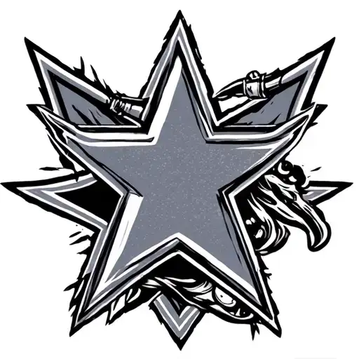 dallas cowboys tattoo design idea