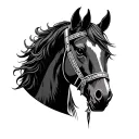 war horse asian tattoo tattoo design idea