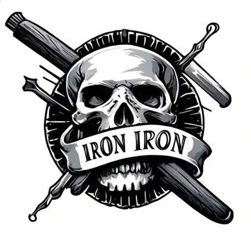 Iron Sharpens Iron tattoo design idea