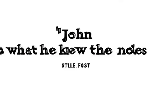 "John what he knew from the nodes" tattoo design idea