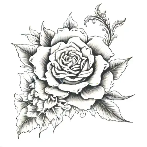 Collarbone tattoo design idea