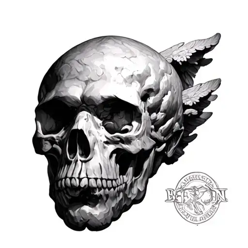 atlas stone sculpture tattoo design idea