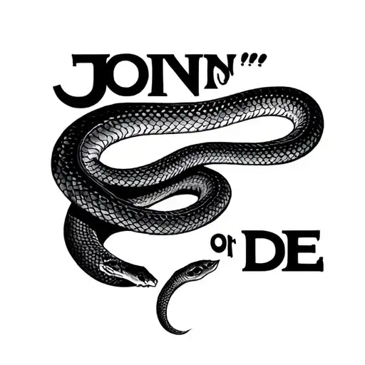 "Anti state" join or die snake tattoo design idea