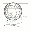 disco ball tattoo design idea