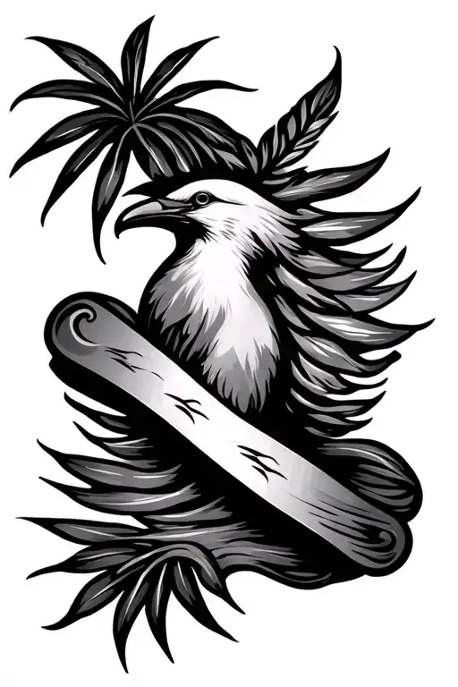 Dominican Republic tattoo design idea