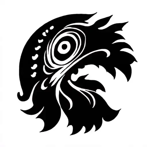 canadian logo montreal x haida tattoo design idea