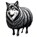 Wolf In Sheep Clothing tattoo design idea